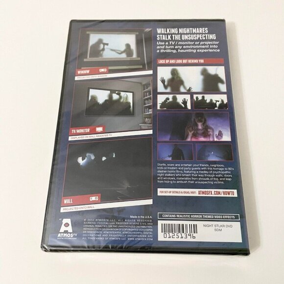 Night Stalkers DVD AtmosFear FX Halloween Damaged Case - Picture 5 of 16